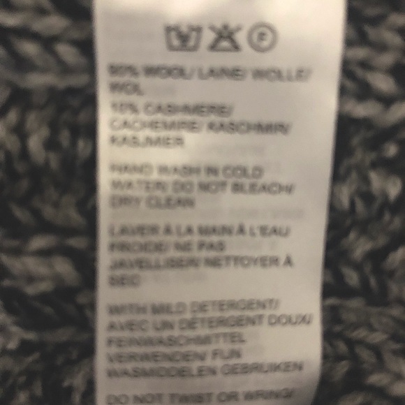 Men’s Saks Fifth Ave knit wool/cashmere sweater - Picture 4 of 4